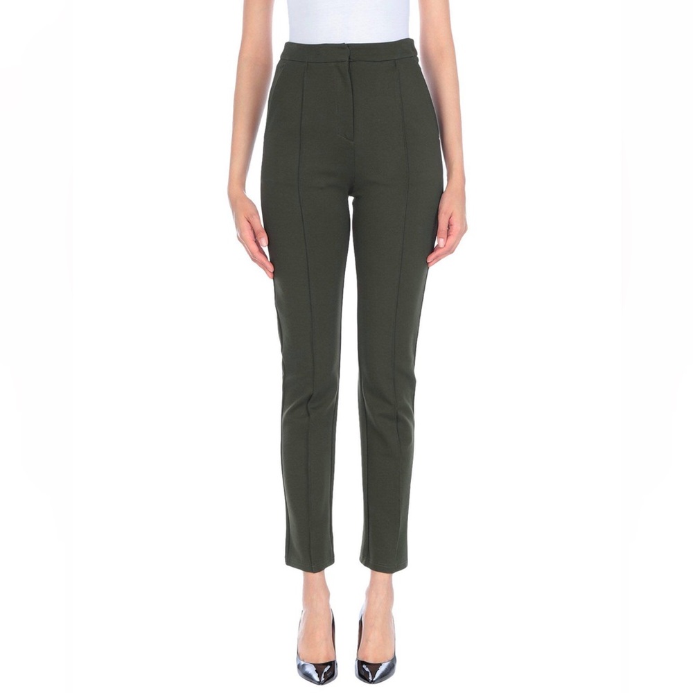 WEILI ZHENG Military Green Pants